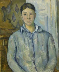 Madame Cézanne in Blauw